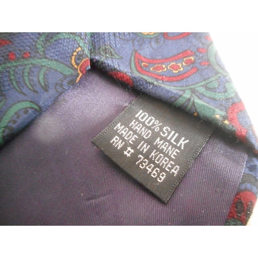 Vintage Disney Silk Paisley tie Tigger Pooh - Picture 7 of 7